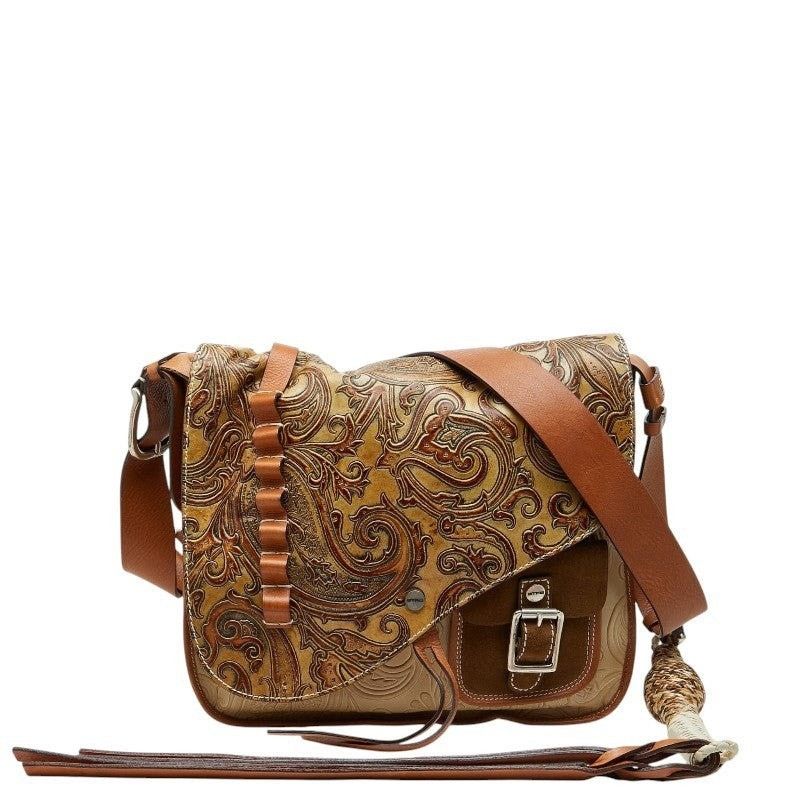 Etro Etro Western Paisley Flap Shoulder Bag Multicolor Size ONE SIZE - 1 Thumbnail
