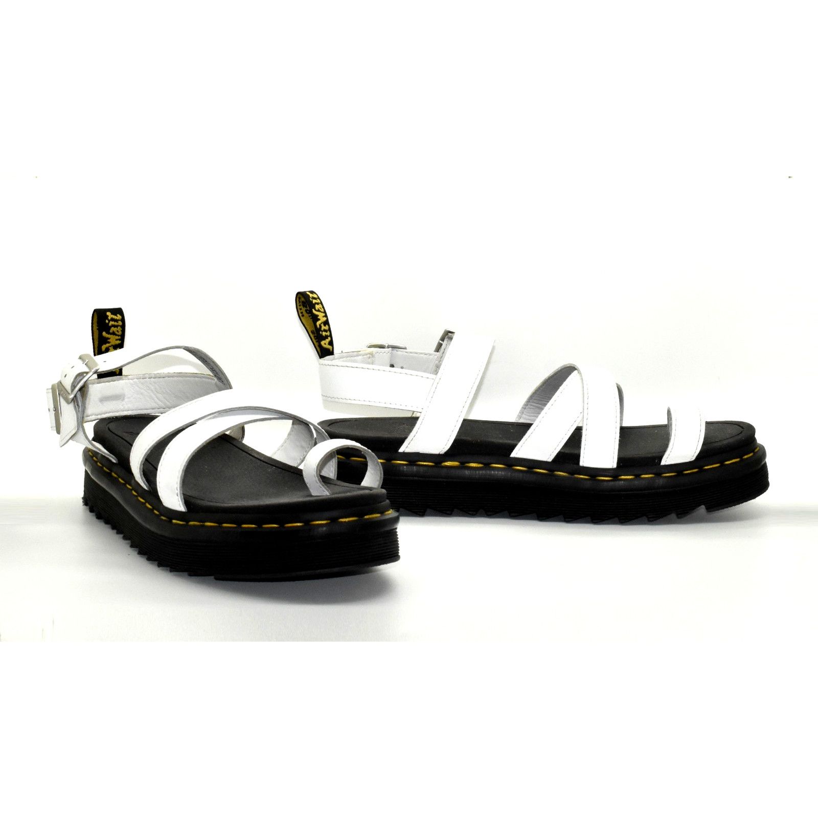 Dr. Martens DR MARTENS Avry Hydro Leather Platform Sandals US L10 EU 42 Size US 10 / IT 40 - 1 Thumbnail