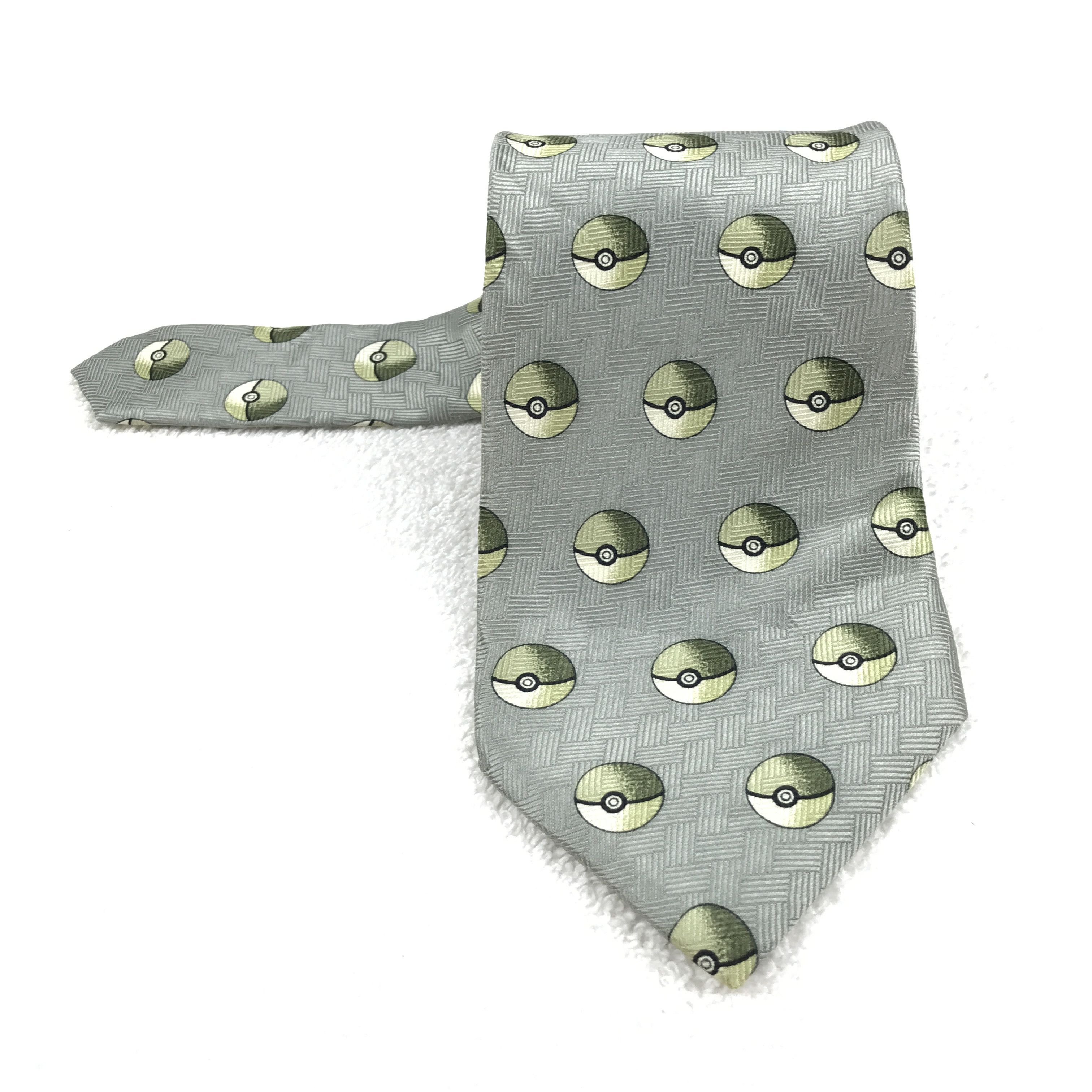 Japanese Brand × Pokemon × Vintage Vintage Pokemon Silk Necktie Size ONE SIZE - 1 Thumbnail