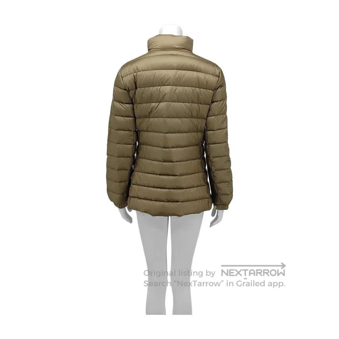 Burberry Burberry Women's Khaki Down Jacket. Size M / US 6-8 / IT 42-44 - 2 Thumbnail