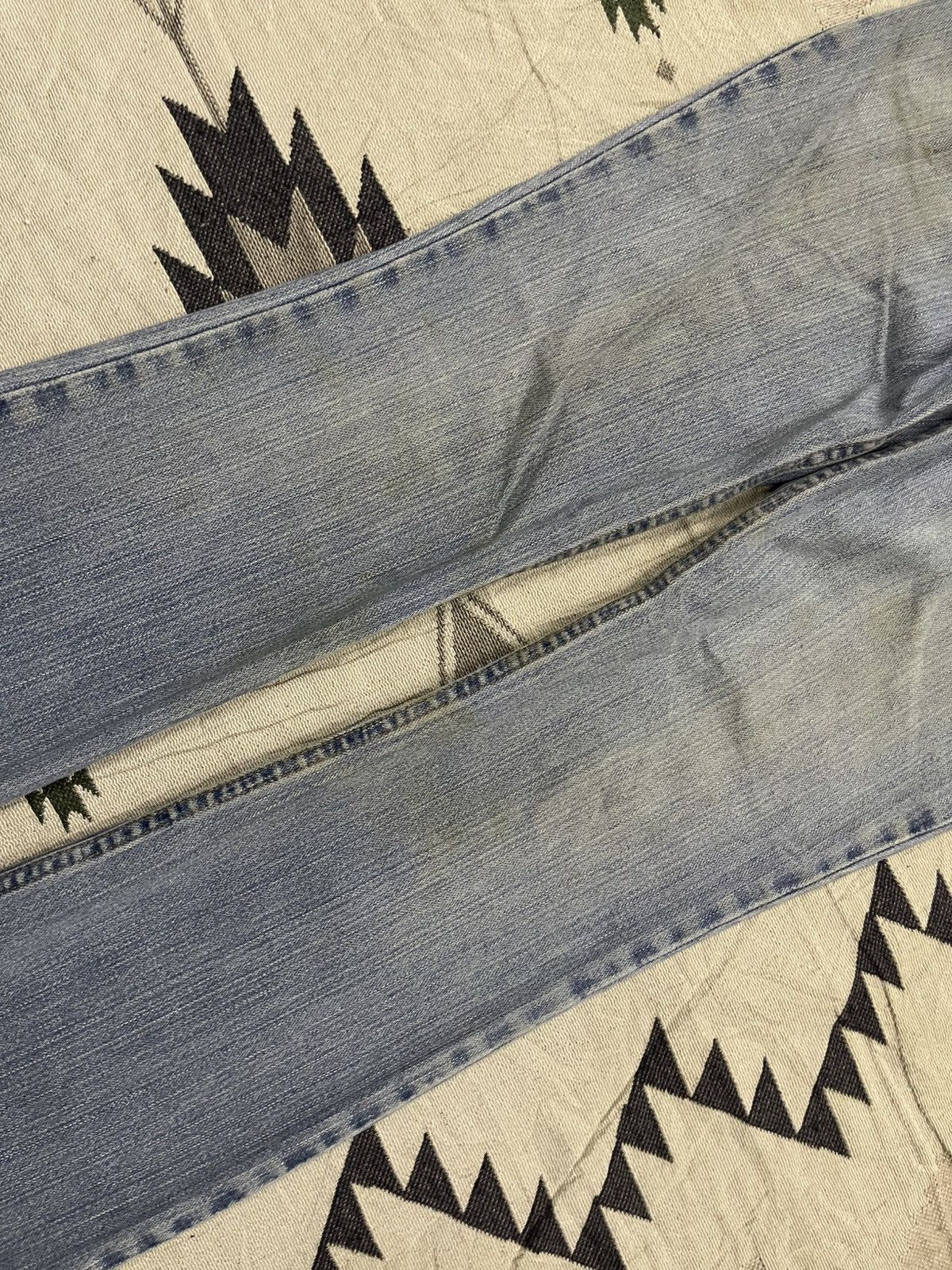 Levi's VINTAGE LEVIS 518 SUPER LOW BOOTCUT JEANS MADE IN USA Size 28" / US 6 / IT 42 - 4 Thumbnail