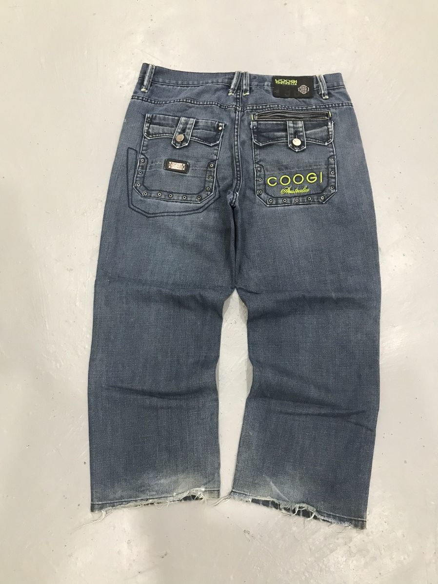 Coogi × Vintage Vintage Coogi SpellOut embroidered denim Size US 38 / EU 54 - 1 Thumbnail