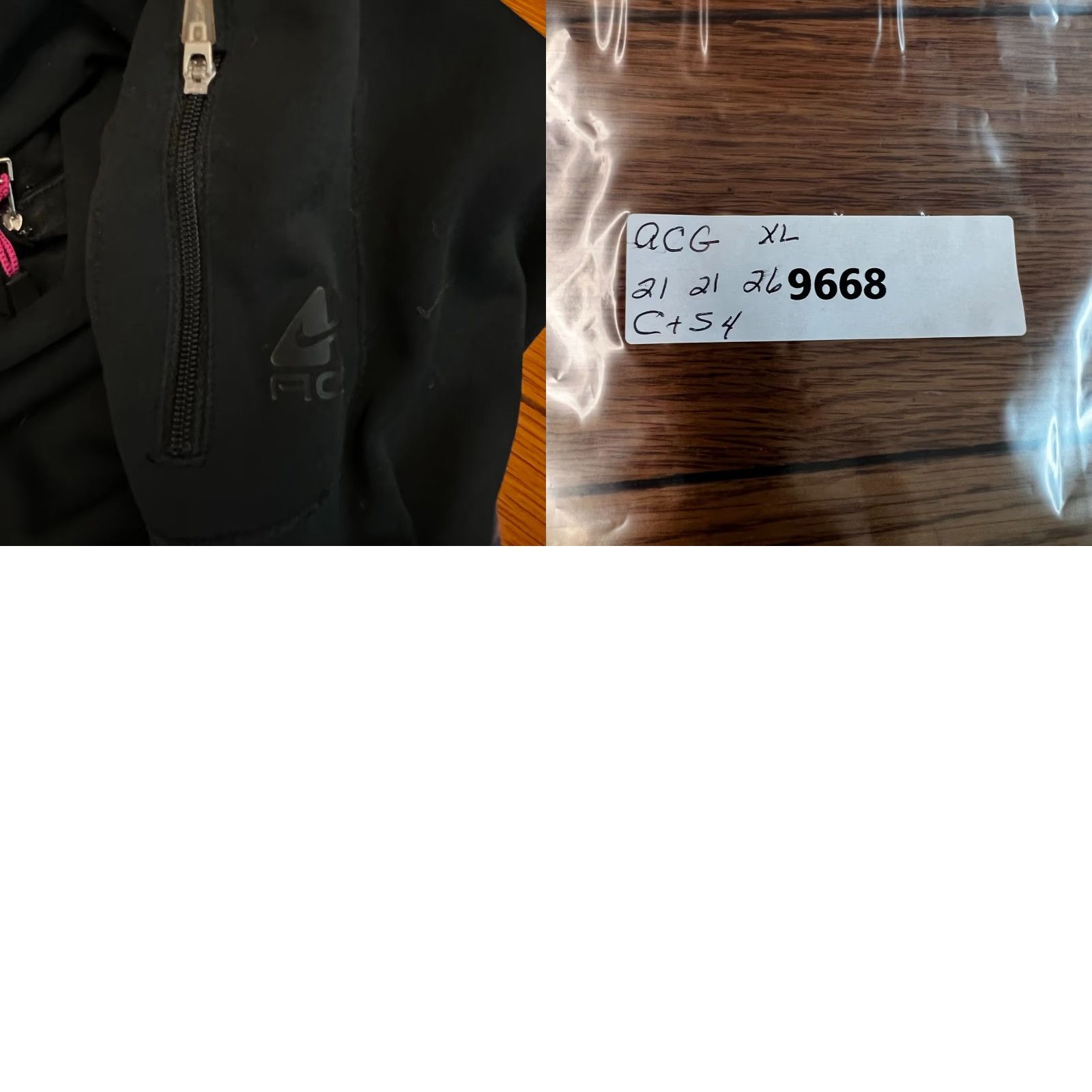 Nike VINTAGE Nike ACG Dri-Fit 1/4 Zip Pullover Track Jacket Women XL Black Top Size XL / US 12-14 / IT 48-50 - 8 Thumbnail