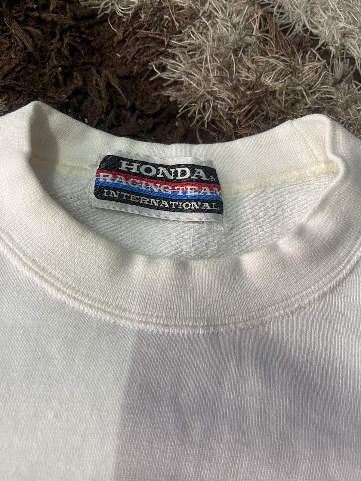 Honda × Japanese Brand × Sports Specialties VINTAGE HONDA RACING TEAM INTERNATIONAL SPELL OUT VERY RARE Size US S / EU 44-46 / 1 - 3 Thumbnail