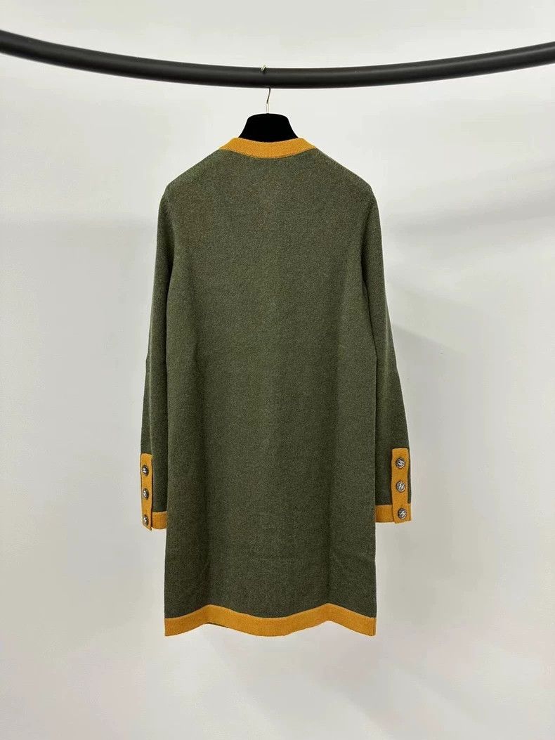 Chanel Chanel Long four-pocket cashmere cardigan coat Size XXS / US 00 / IT 34 - 2 Thumbnail