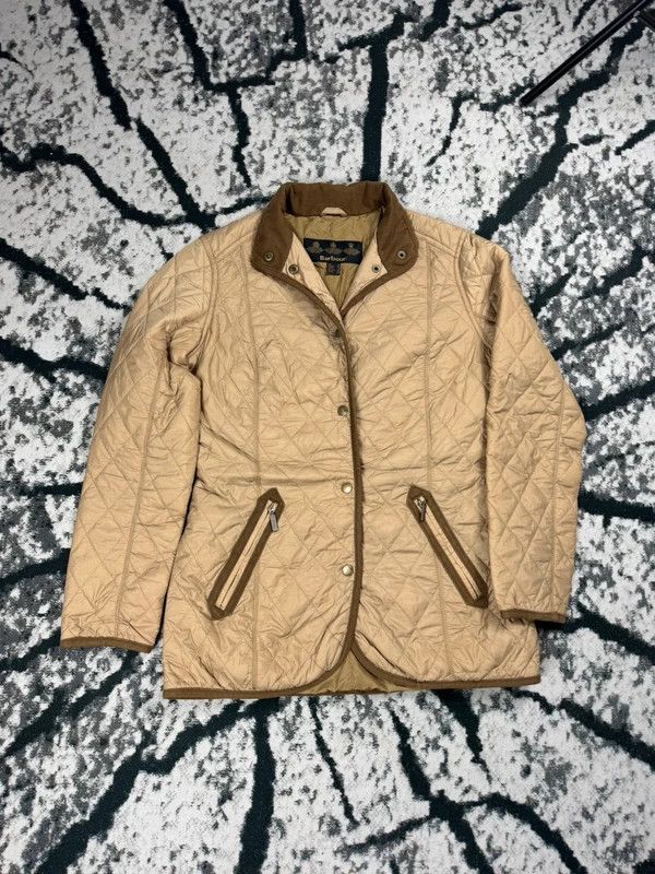 Barbour Barbour quilted jacket beige logo 38 Size XS / US 0-2 / IT 36-38 - 1 Thumbnail