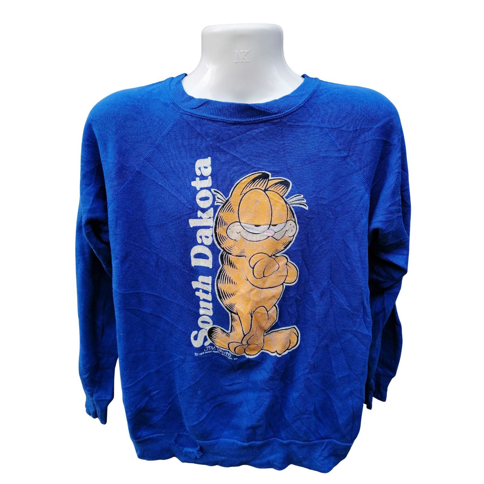 Velva Sheen 70s Rare Garfield South Dakota Vintage Sweater 22.5/25 Size US L / EU 52-54 / 3 - 1 Thumbnail