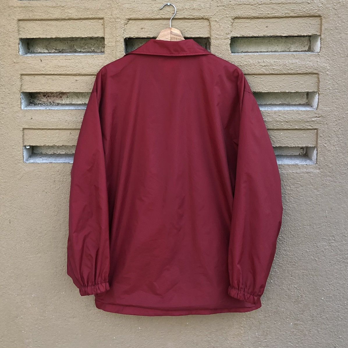 Converse Vintage Converse Snap Button Red Coach Jacket Size US L / EU 52-54 / 3 - 10 Thumbnail
