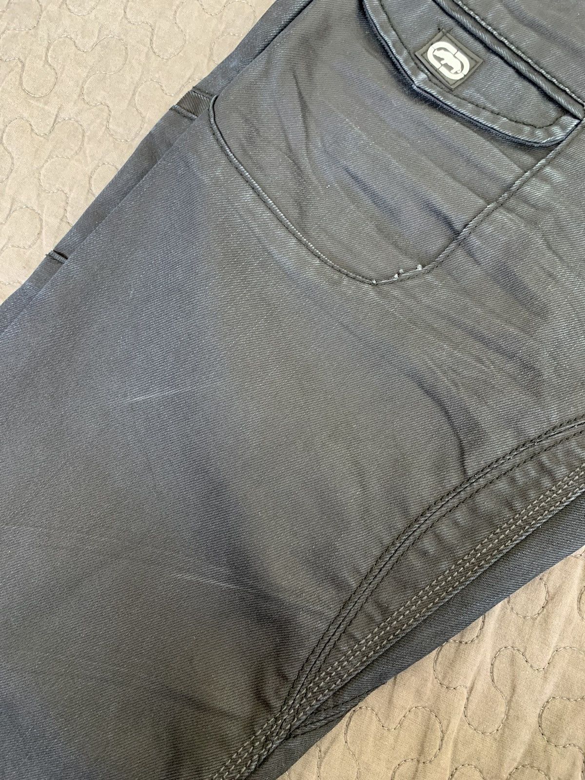 Ecko Unltd. Ecko Unltd. Big Logo Denim Jeans Size US 34 / EU 50 - 12 Thumbnail