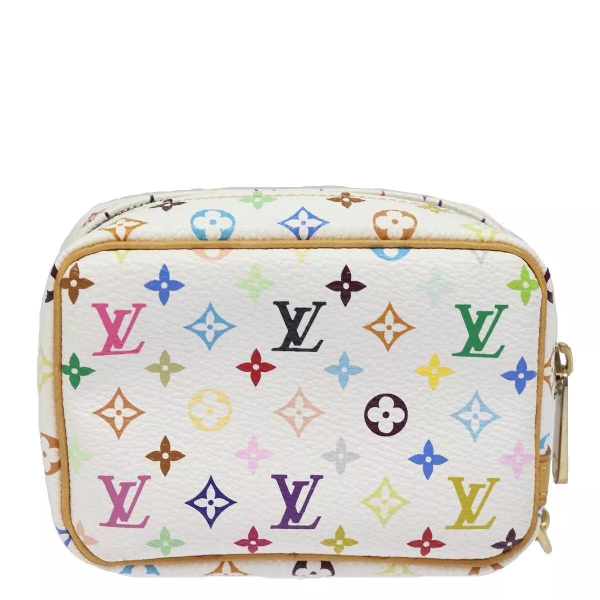 Louis Vuitton LOUIS VUITTON Monogram Multicolor Trousse Wapity Pouch White Size ONE SIZE - 2 Thumbnail