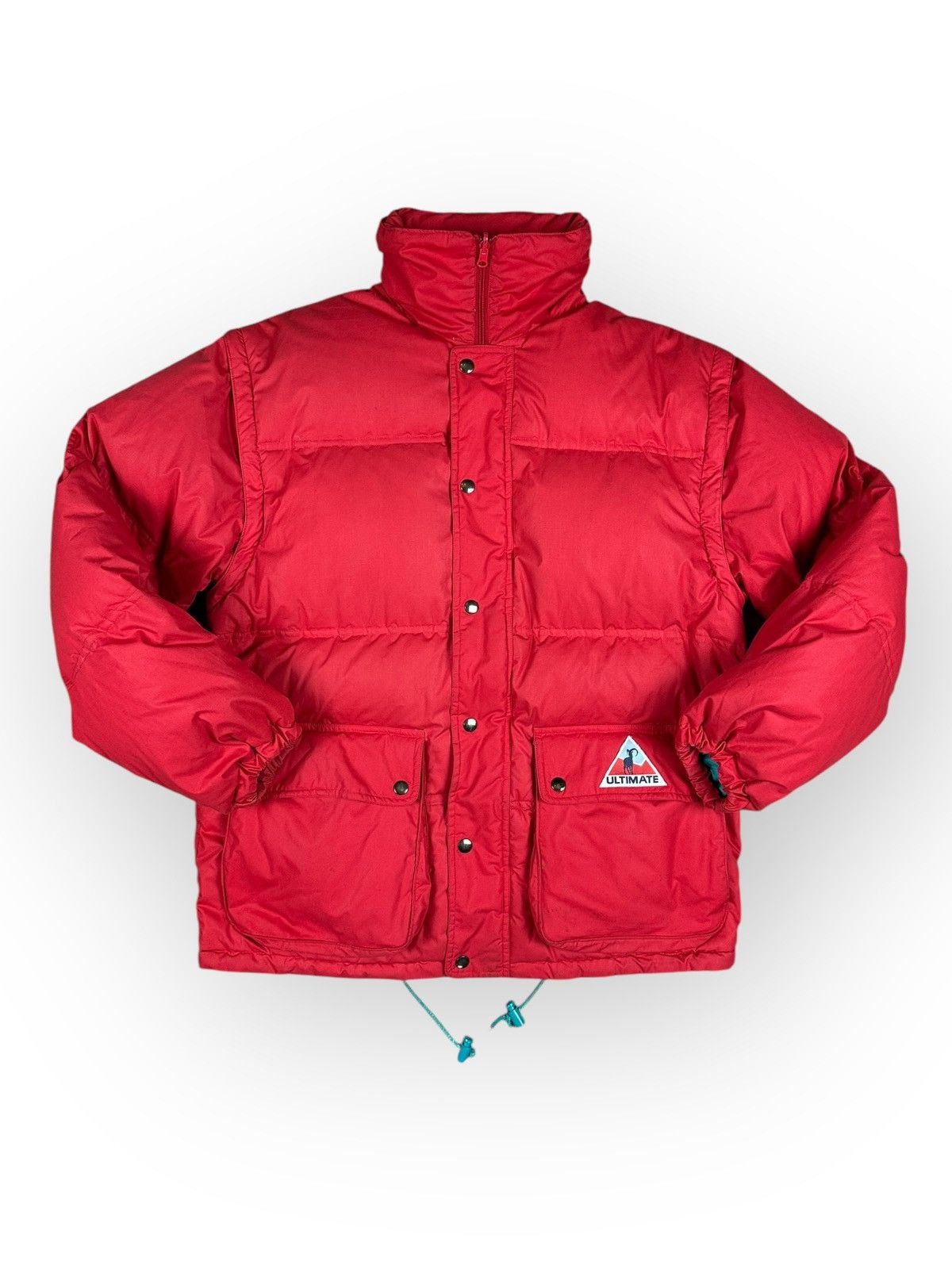 Vintage Ultimate Equipment down puffer vintage 80s men’s Medium Size US M / EU 48-50 / 2 - 2 Thumbnail