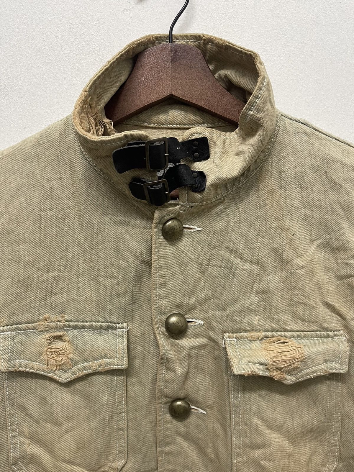 PPFM VINTAGE DISTRESSED RUSTY MUD DENIM PPFM JAPAN Size US M / EU 48-50 / 2 - 3 Thumbnail