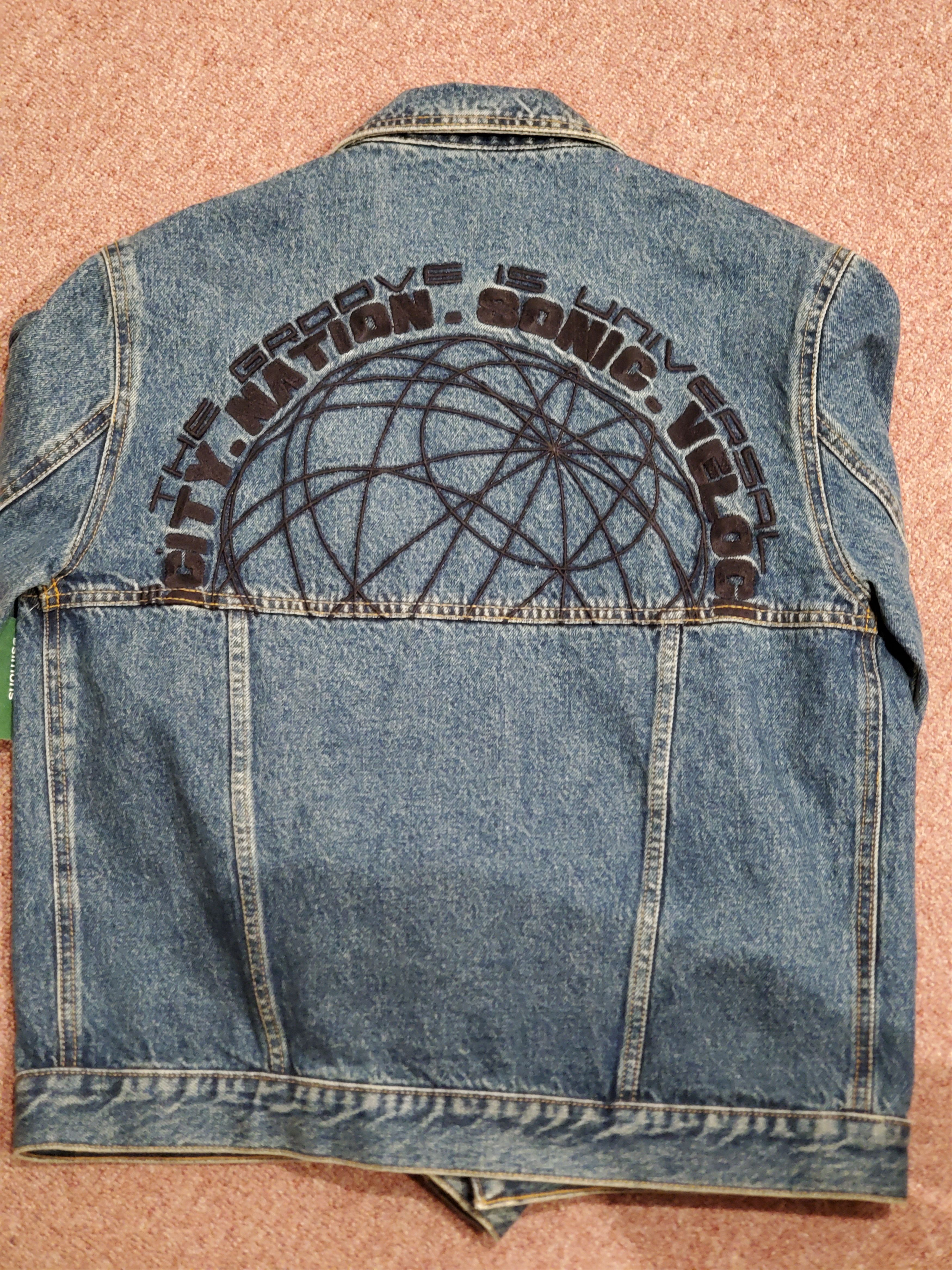 Alexander McQueen Embroidered Stonewashed Trucker Jacket Size US S / EU 44-46 / 1 - 7 Thumbnail