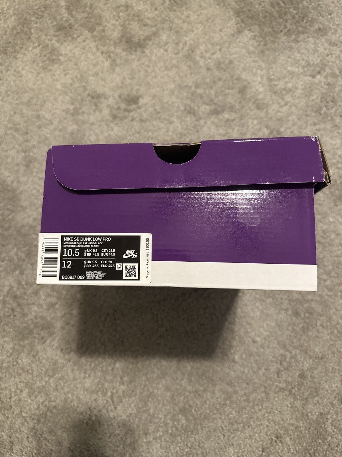 Nike SB Nike SB Dunk Low Pro Atmos Elephant Size US 10.5 / EU 43-44 - 2 Thumbnail