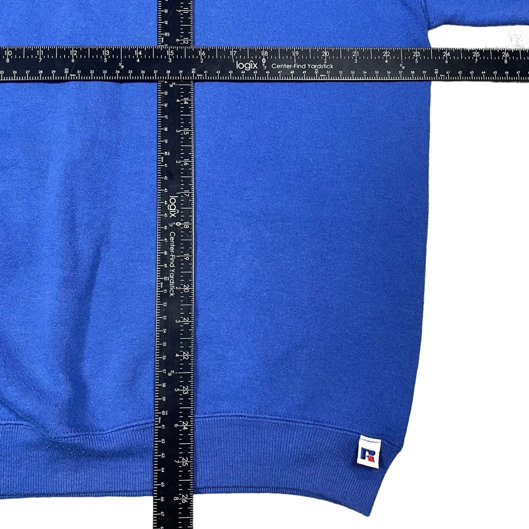 Russell Athletic VINTAGE Russell Sweatshirt Men 2XL USA Made Blue Pullover Fleece Crewneck Sweatshirt Men's Size US XXL / EU 58 / 5 - 7 Thumbnail