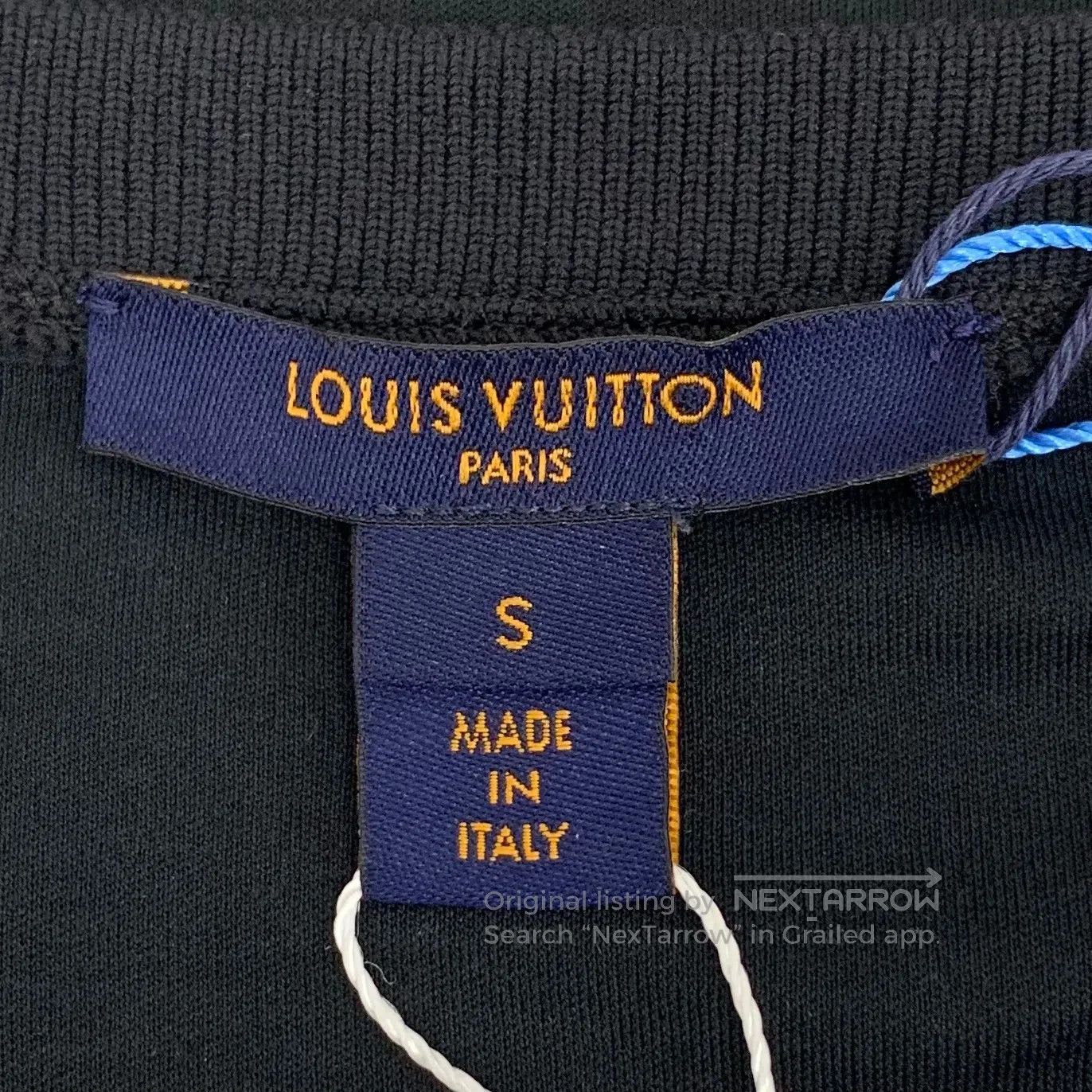 Louis Vuitton Louis Vuitton Black City Fireworks Printed Cotton Round Ne Size US S / EU 44-46 / 1 - 7 Thumbnail