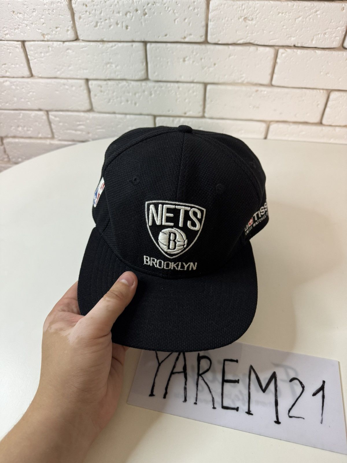 Tissot Nets Brooklyn Tissot cap hat Size ONE SIZE - 2 Thumbnail