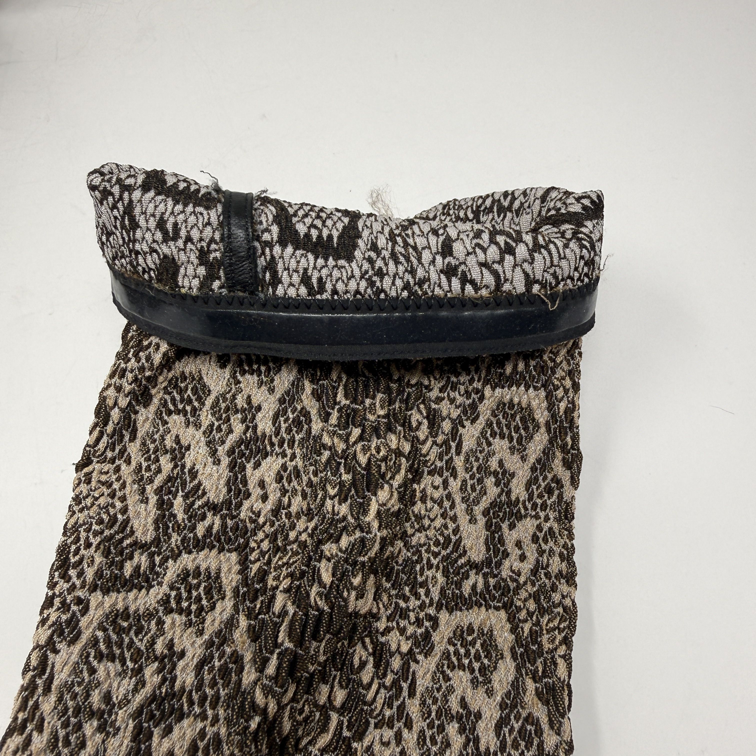 Saint Laurent Paris Saint Laurent YSL Moon Snake Stretch Knit Size US 8 / IT 38 - 8 Thumbnail