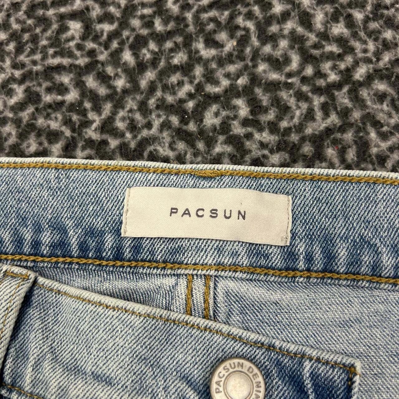 Pacsun Pacsun Jeans Men 31x32 Athletic Slim Faded Denim Distressed Size US 31 - 8 Thumbnail