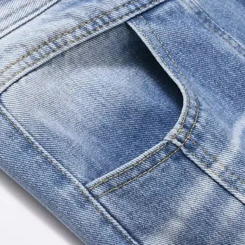 Alphamotif retro distressed flare fade jeans Size US 30 / EU 46 - 3 Thumbnail