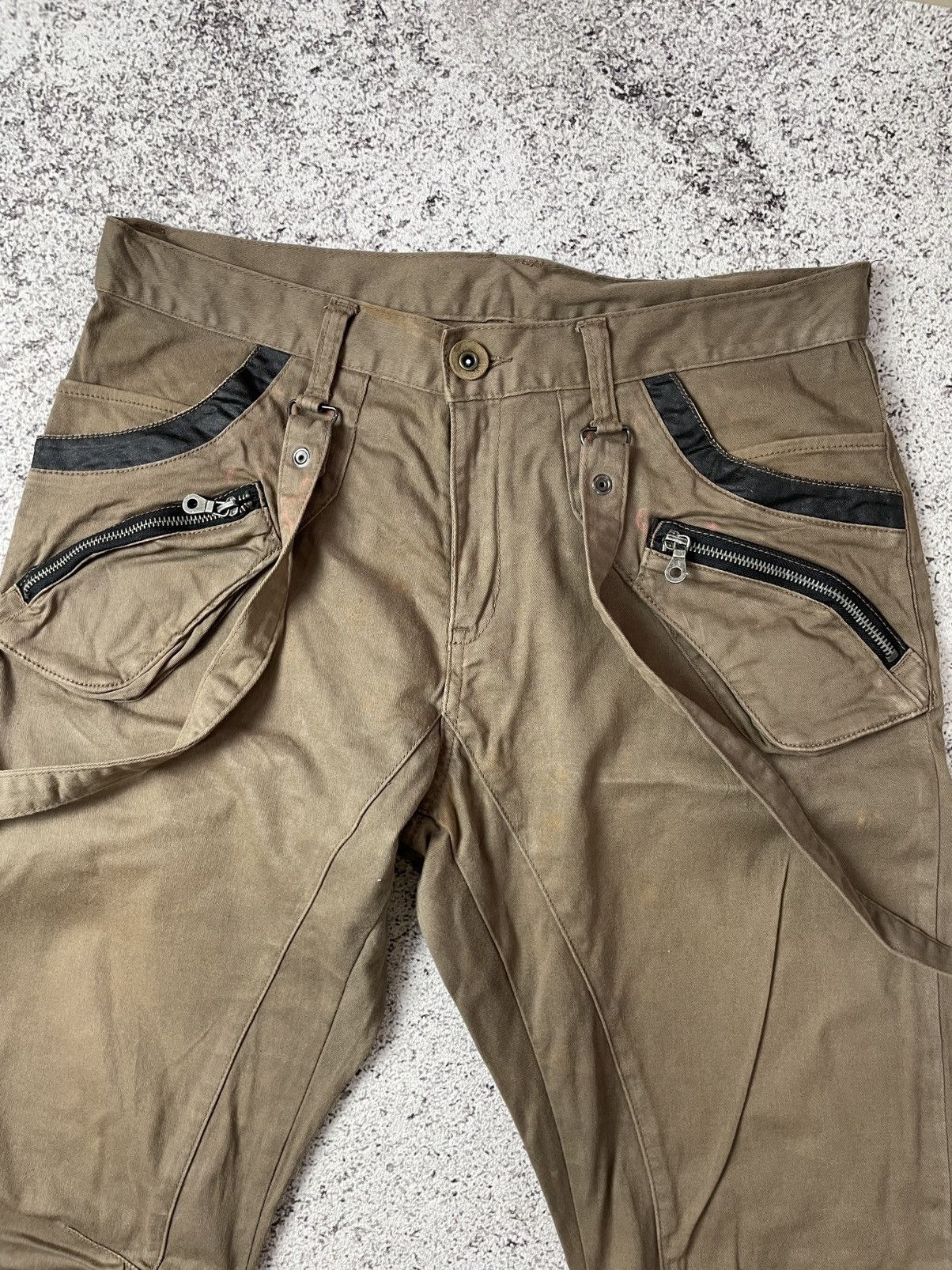 PPFM 🚨NEED GONE ❗️PPFM curve j cut suspender pants Size US 33 - 3 Thumbnail
