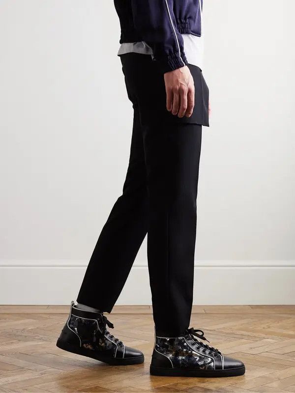 Christian Louboutin o1s1wg110225 Sneaker in Black Size US 10 / EU 43 - 2 Thumbnail