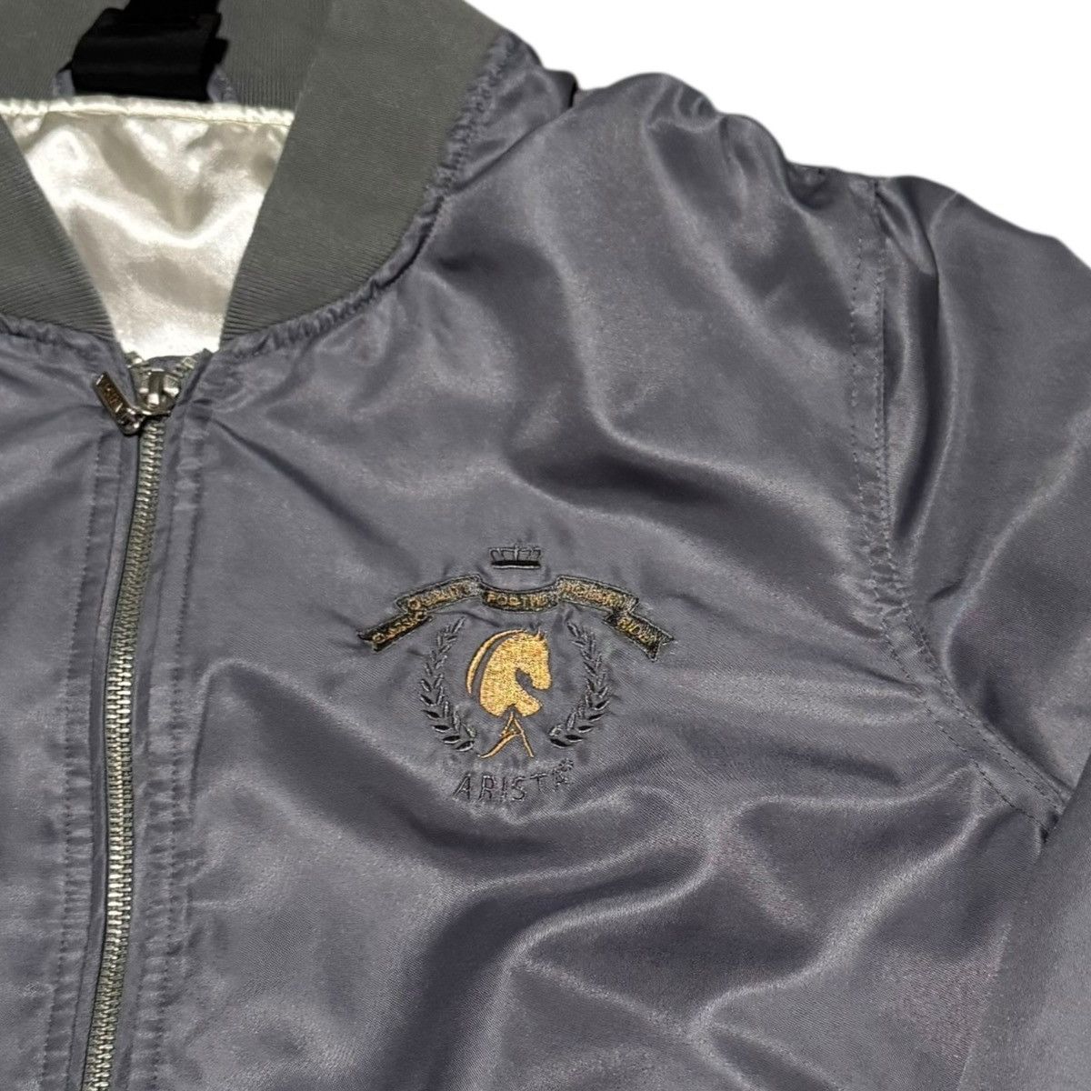 Other Arista Equestrian 100% Polyester Bomber Jacket Women's Large Size L / US 10 / IT 46 - 2 Thumbnail