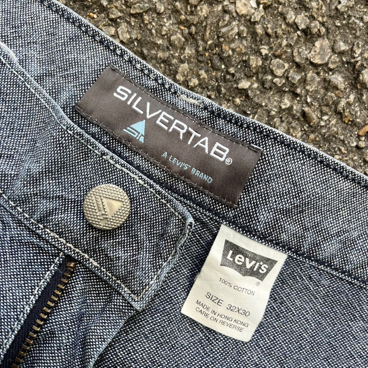 Levi's Vintage Levis Silver Tab Baggy Loose Carpenter Denim Jeans Size US 32 / EU 48 - 9 Thumbnail