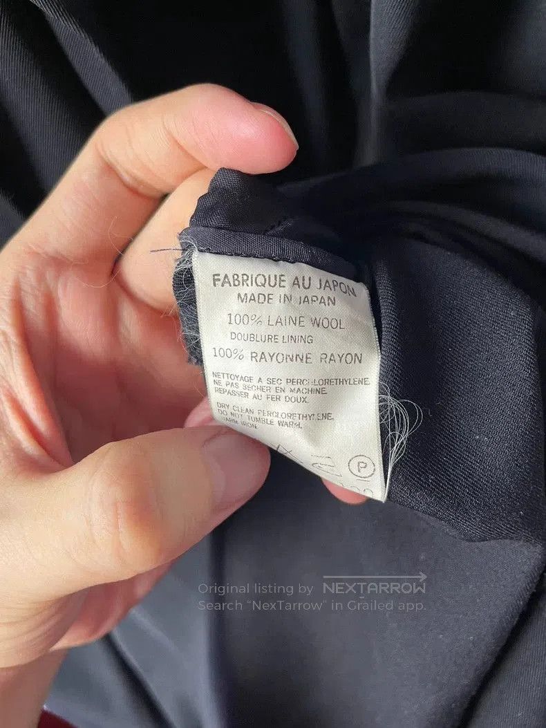 Yohji Yamamoto Yohji Yamamoto Wool Coat. Size US L / EU 52-54 / 3 - 6 Thumbnail