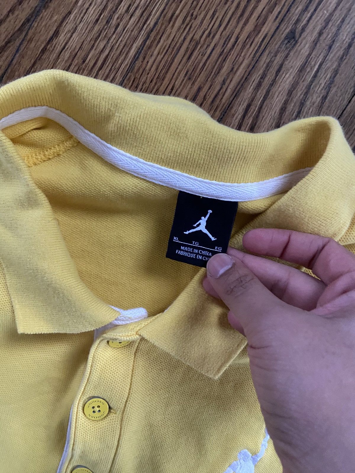 Jordan Brand Vintage jordan polo shirt Size US XL / EU 56 / 4 - 5 Thumbnail