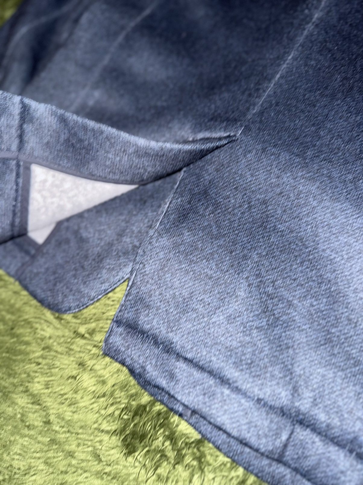 Beams Japan [S] Beams Textured Loose fit Poly Blazer Jacket Navy Size US S / EU 44-46 / 1 - 10 Thumbnail