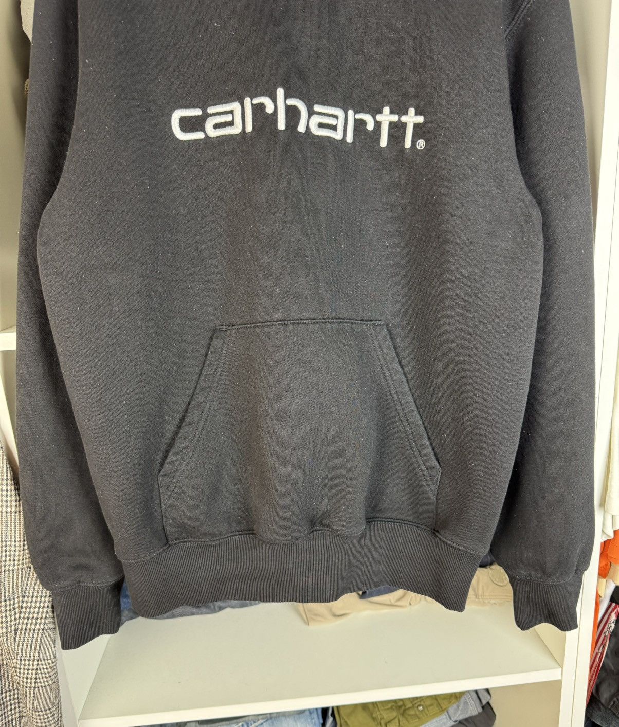 Carhartt Carhartt Big Logo Hooded Sweat Size US S / EU 44-46 / 1 - 15 Thumbnail