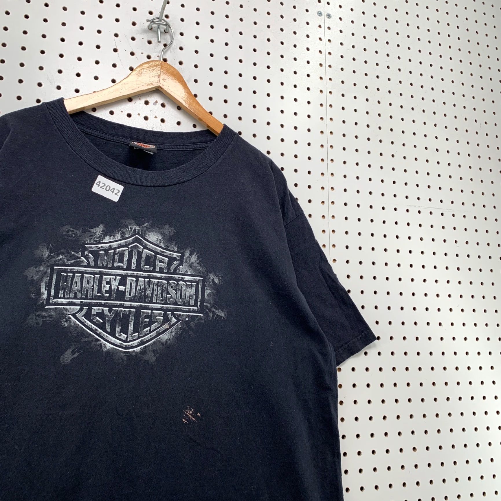 Harley Davidson VINTAGE Harley Davidson T-Shirt Mens 2XL Black Graphic Motorcycle Apparel Summer Size US XXL / EU 58 / 5 - 7 Thumbnail