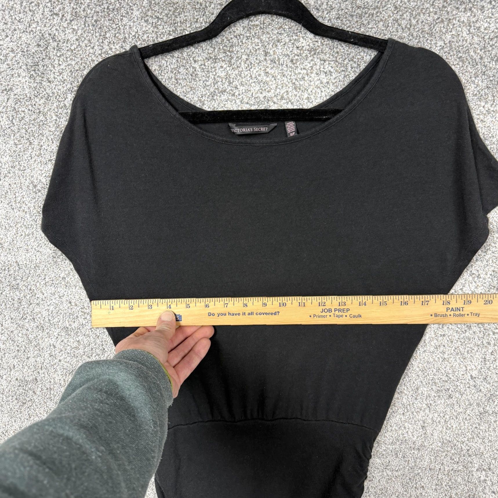 Victoria's Secret Victoria's Secret Dress Small Black Bodycon Jersey Ruched Clubwear Dress Womens S Black Jersey Bodycon Clubwear Size S / US 4 / IT 40 - 2 Thumbnail