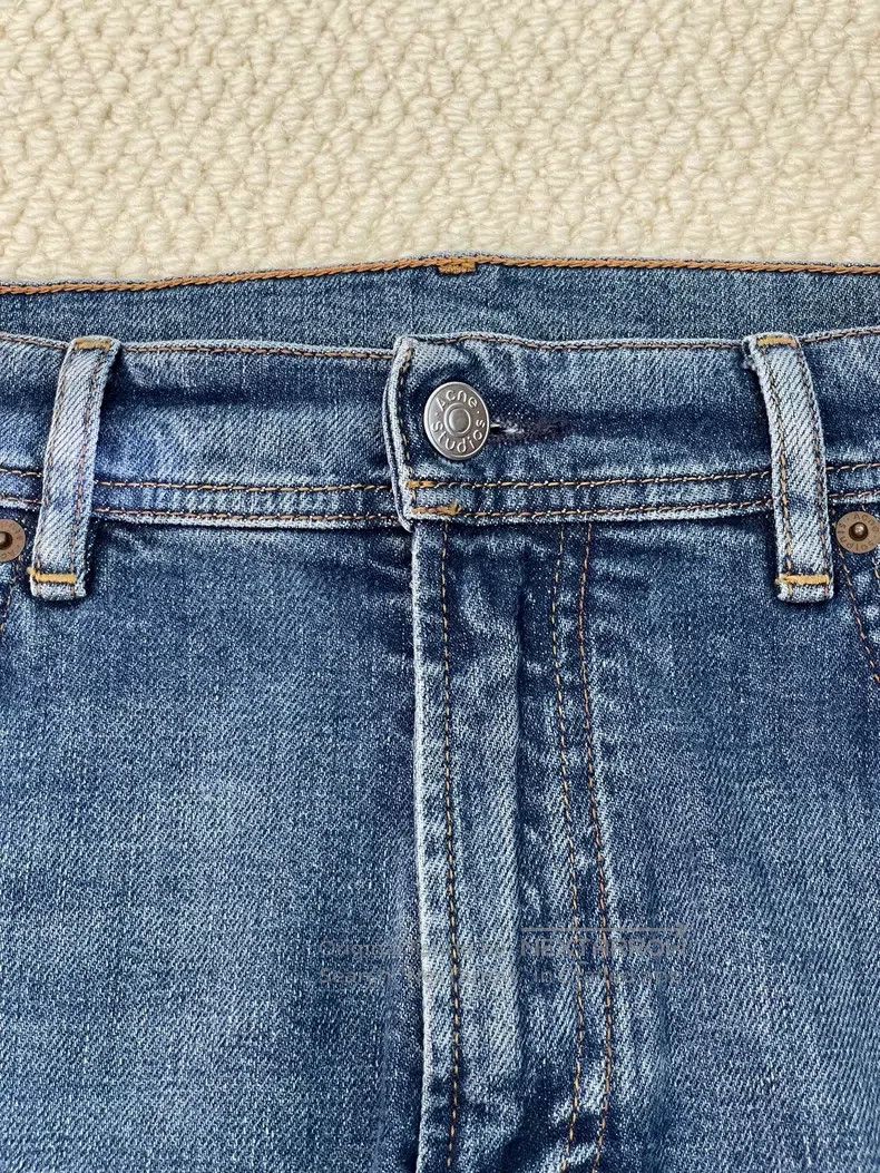 Acne Studios Acne Studios Light Blue Washed Denim Jeans Size 42" / US 20 - 8 Thumbnail