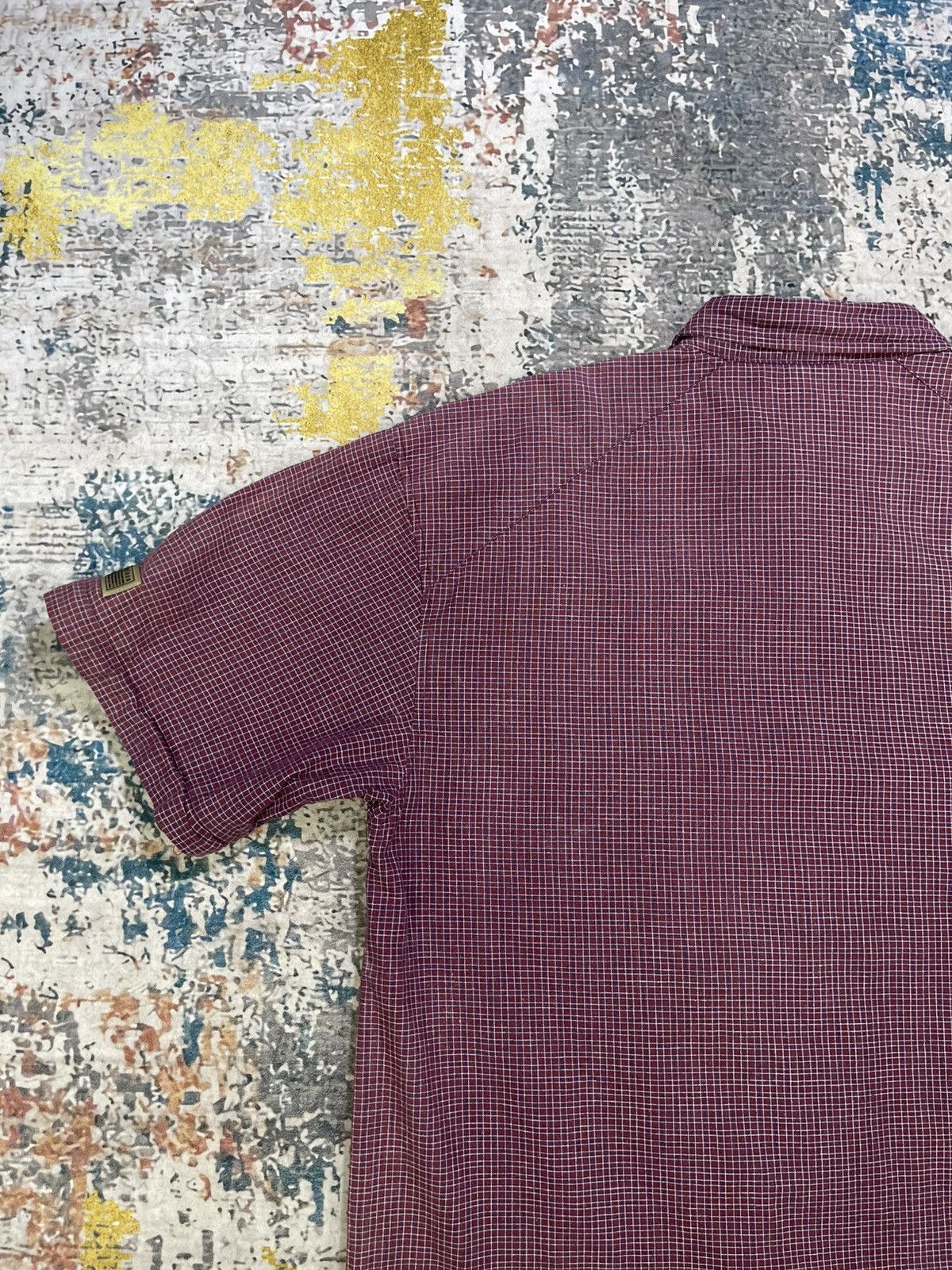 Japanese Brand Nylaus Slang Pocket Checkered Work Shirt Size US L / EU 52-54 / 3 - 10 Thumbnail