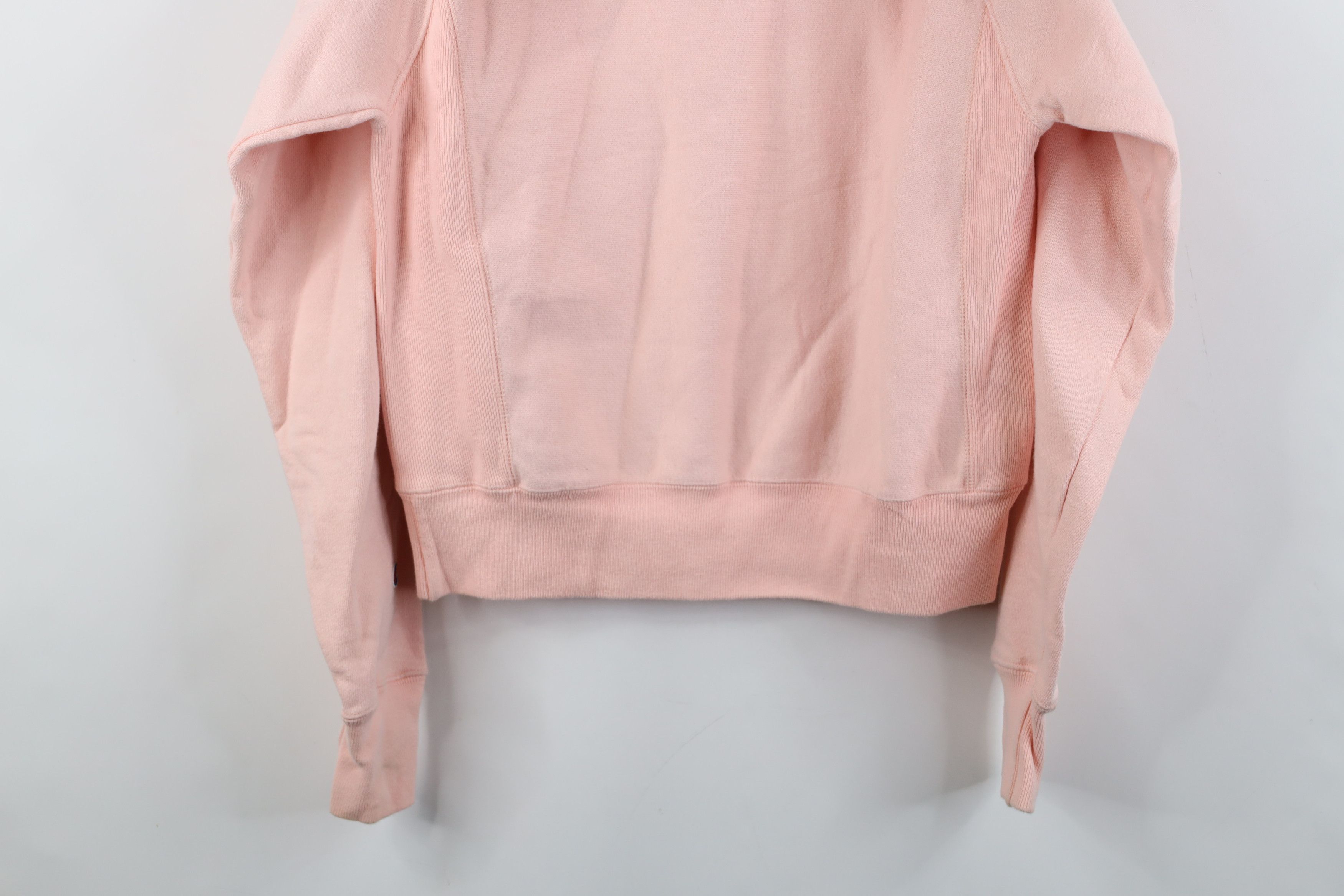 Champion Vintage Y2K Champion Reverse Weave Heavyweight Hoodie Pink Size XS / US 0-2 / IT 36-38 - 13 Thumbnail