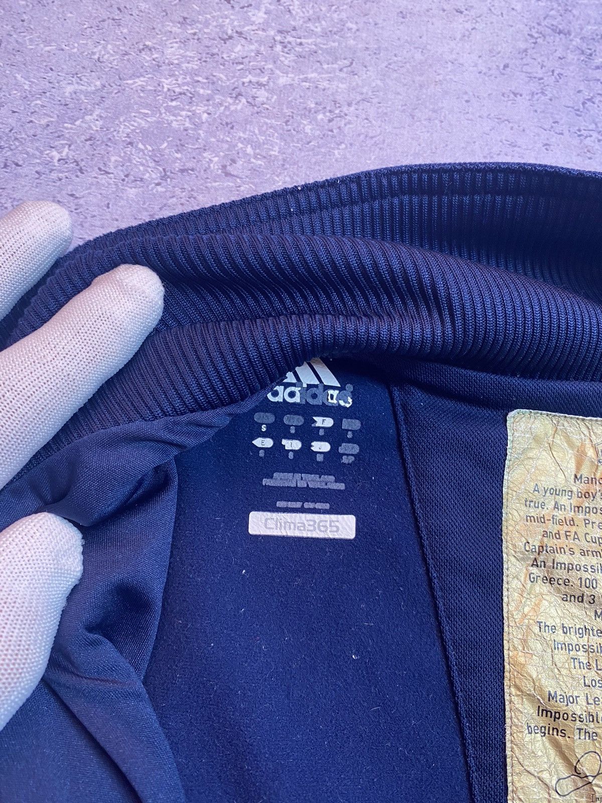 Adidas Adidas LA Galaxy David Backham #23 Zip Hoodie Size US S / EU 44-46 / 1 - 20 Thumbnail
