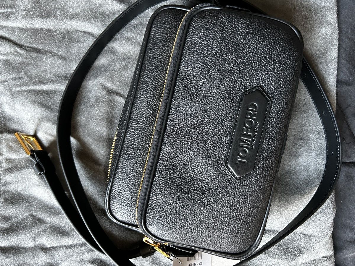 Tom Ford Tom Ford Full-grained Messenger Bag Size 26 - 12 Thumbnail