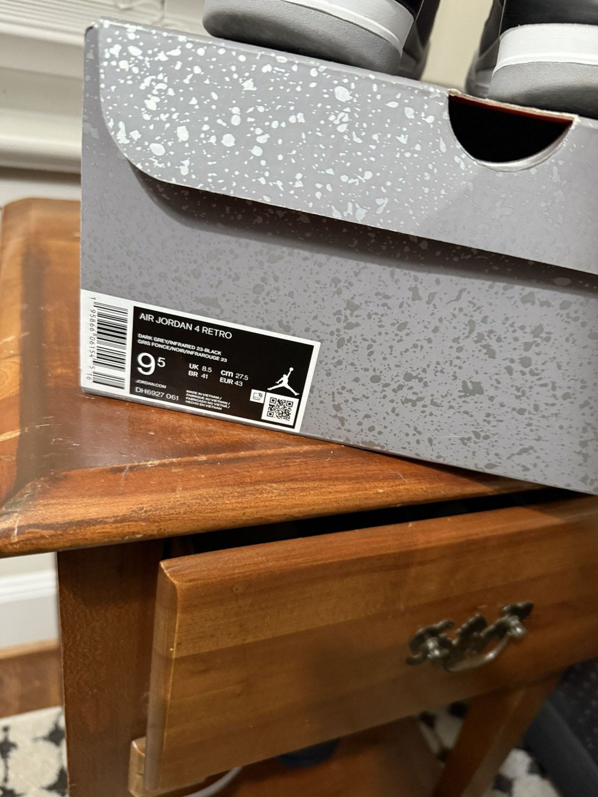 Jordan Brand Jordan Retro 4 Infrared Size US 9.5 / EU 42-43 - 6 Thumbnail