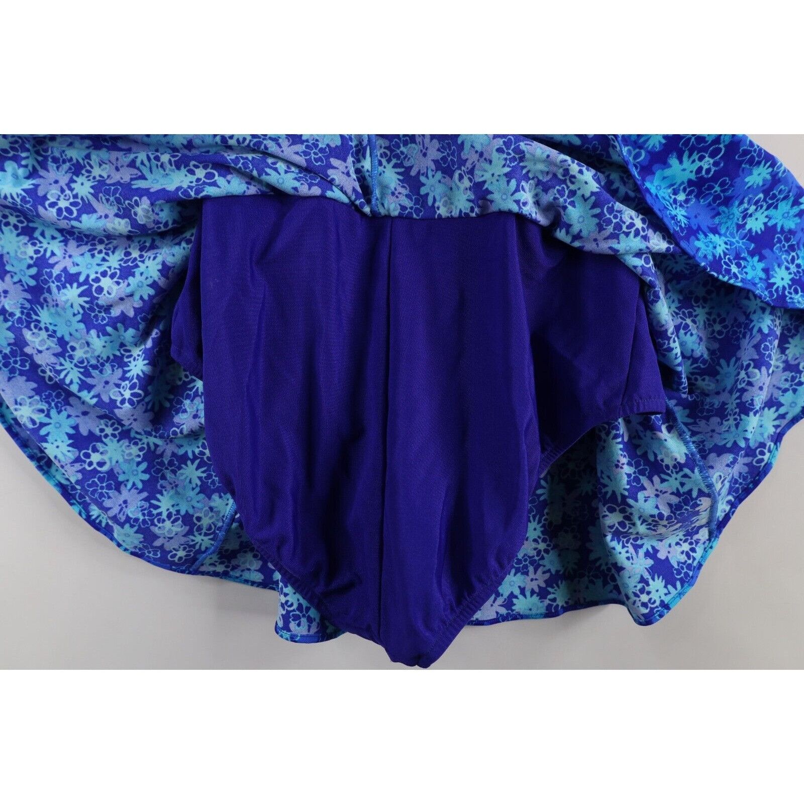 Vintage Vintage 90s Streetwear Flower Floral One Piece Swim Suit Size XXL / US 16-18 / IT 52-54 - 6 Thumbnail