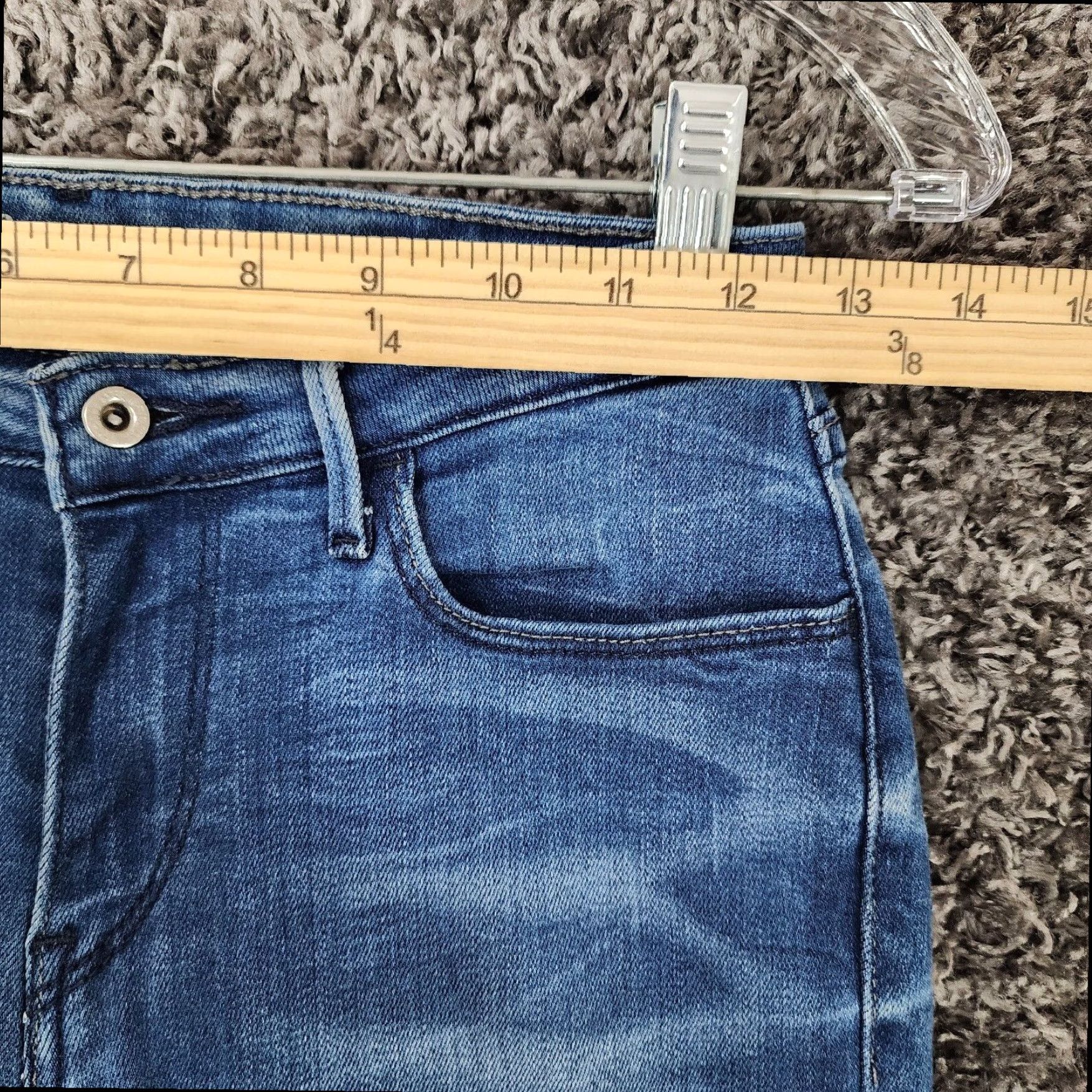 Levi's LEVI'S Skinny Blue Jeans Jeggings Womens Size 26 Size 26" / US 2 / IT 38 - 4 Thumbnail
