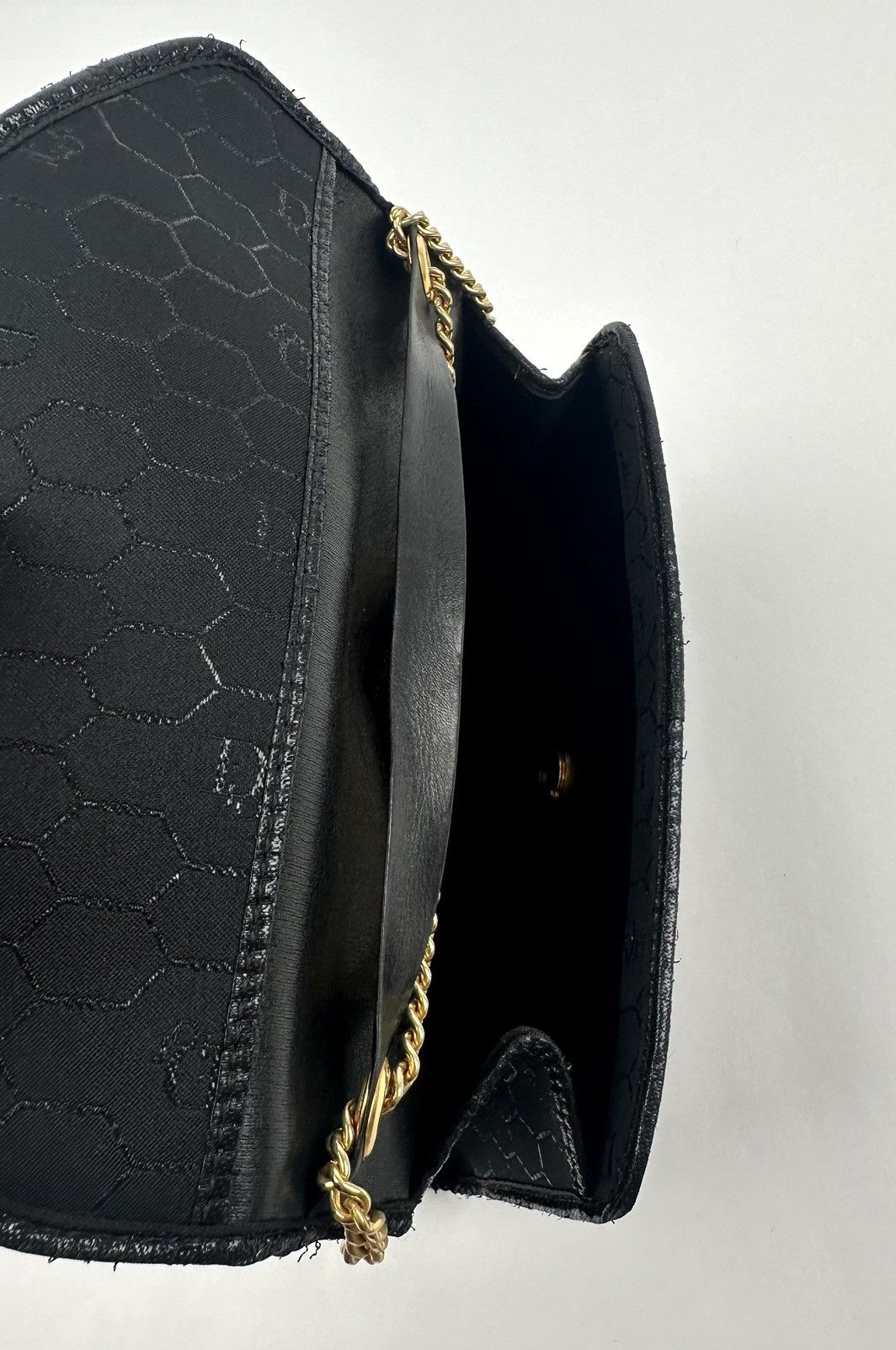 Dior Christian Dior Honey Comb Pattern Gold Sling Bag Size ONE SIZE - 6 Thumbnail