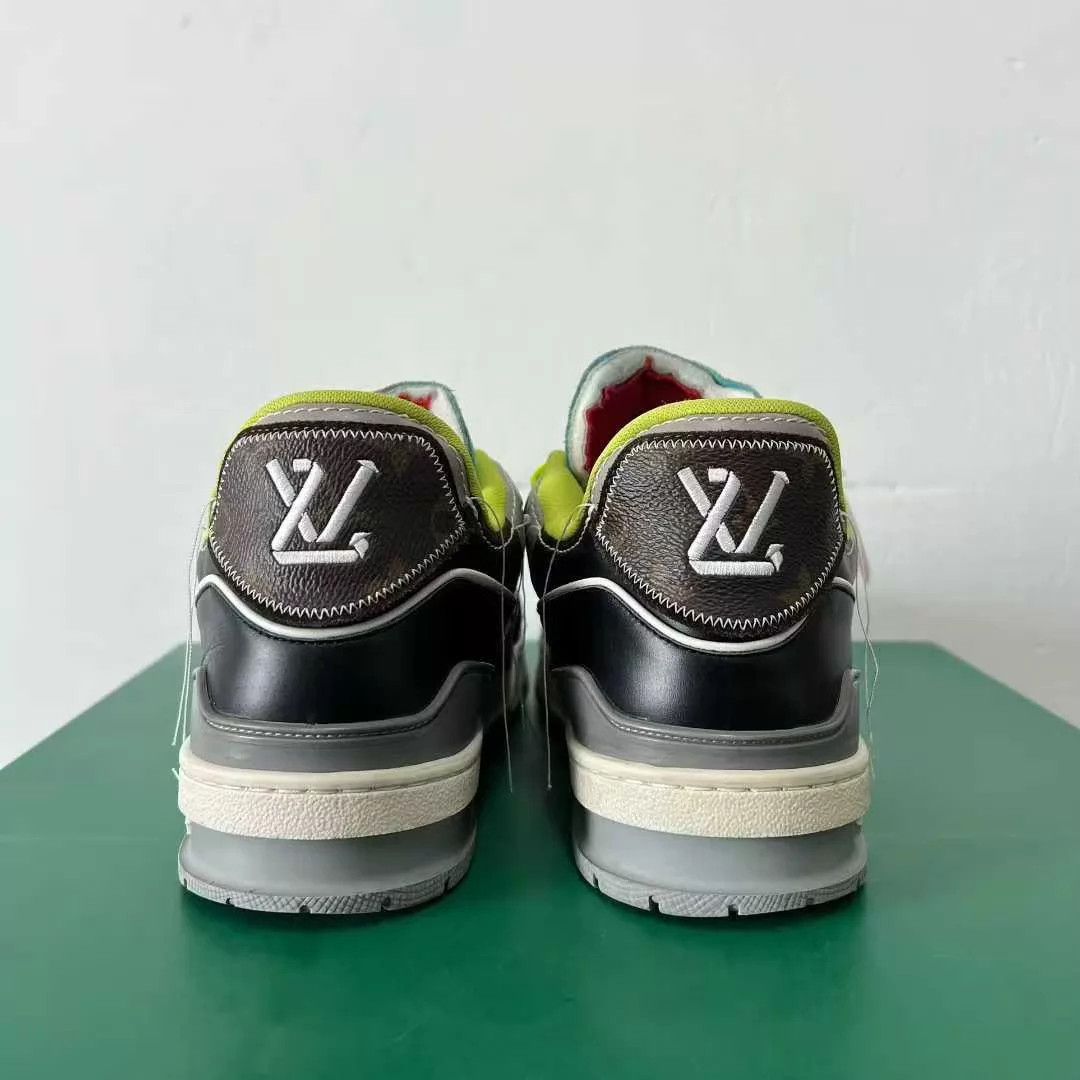 Louis Vuitton LV Trainer Navy Black Runway 43.5 Size US 10.5 / EU 43-44 - 3 Thumbnail