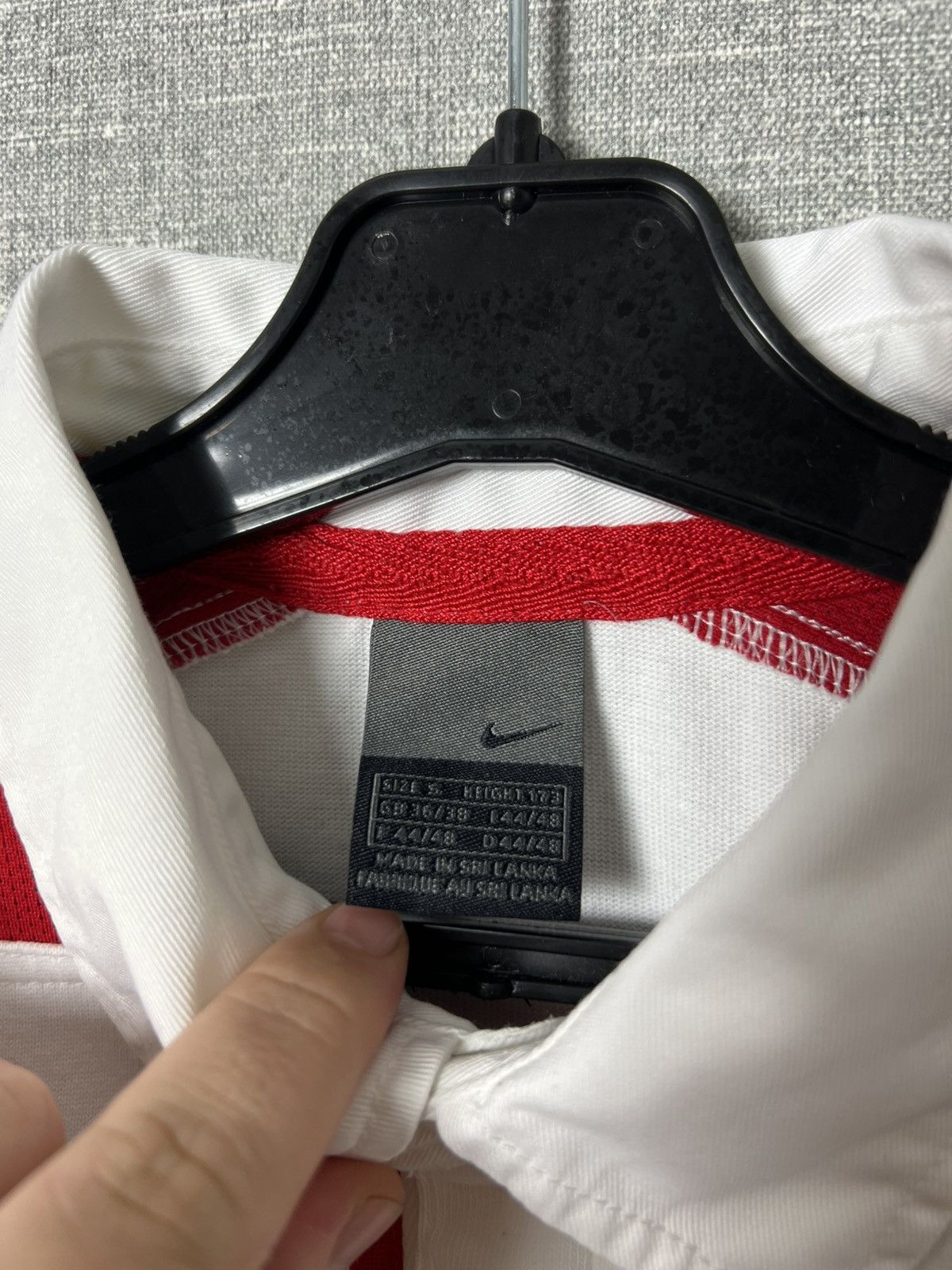 Nike ENGLAND RUGBY Shirt 2003 World Cup LONG SLEEVE Jersey NIKE Size US S / EU 44-46 / 1 - 17 Thumbnail