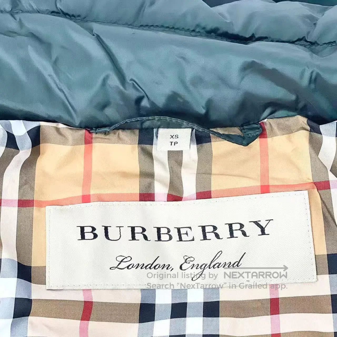 Burberry Burberry Women's Mid-Length Hooded Down Coat. Size US XS / EU 42 / 0 - 9 Thumbnail