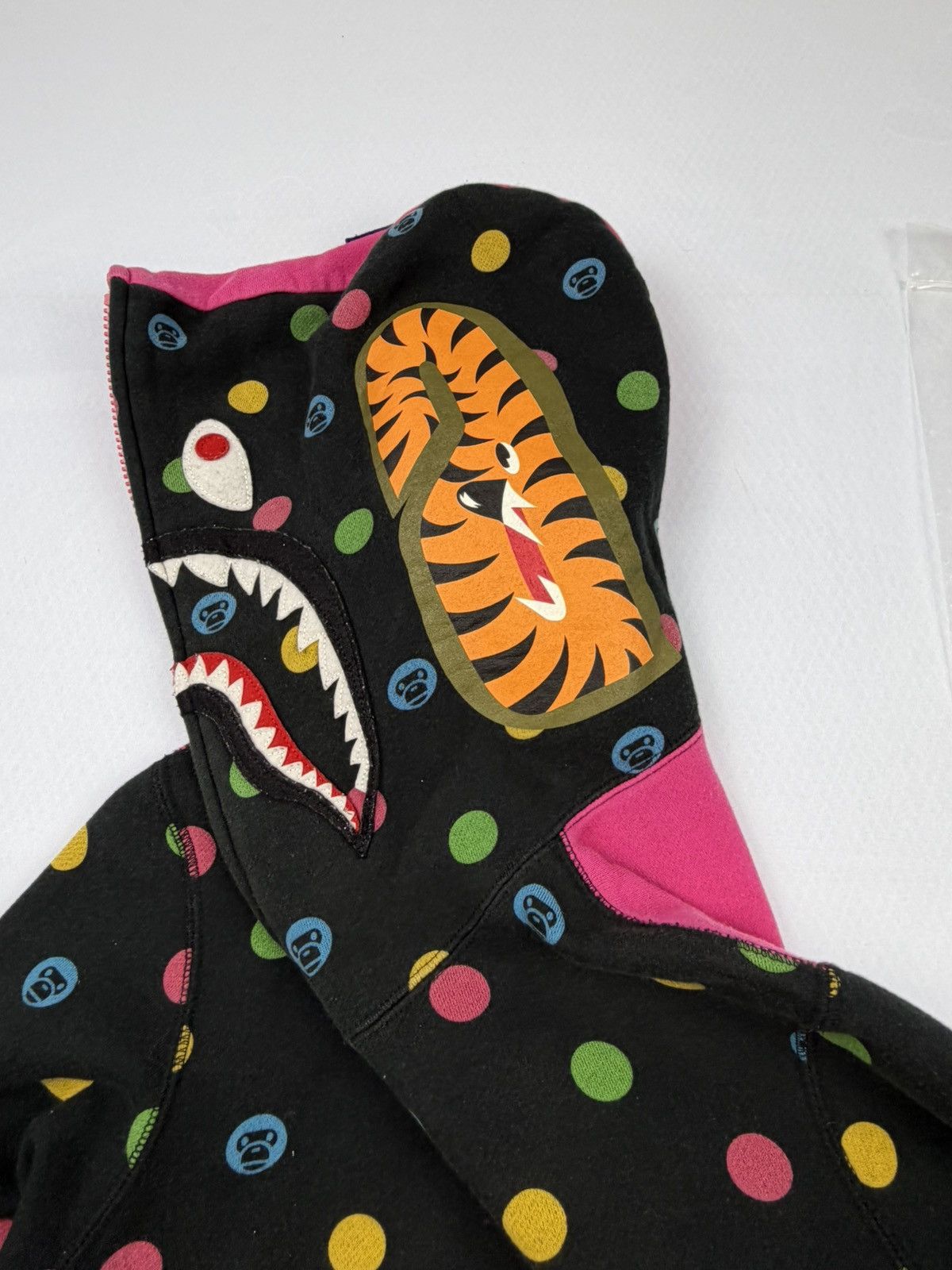 Bape Bape polka dot baby milo shark fullzip Size S / US 4 / IT 40 - 3 Thumbnail