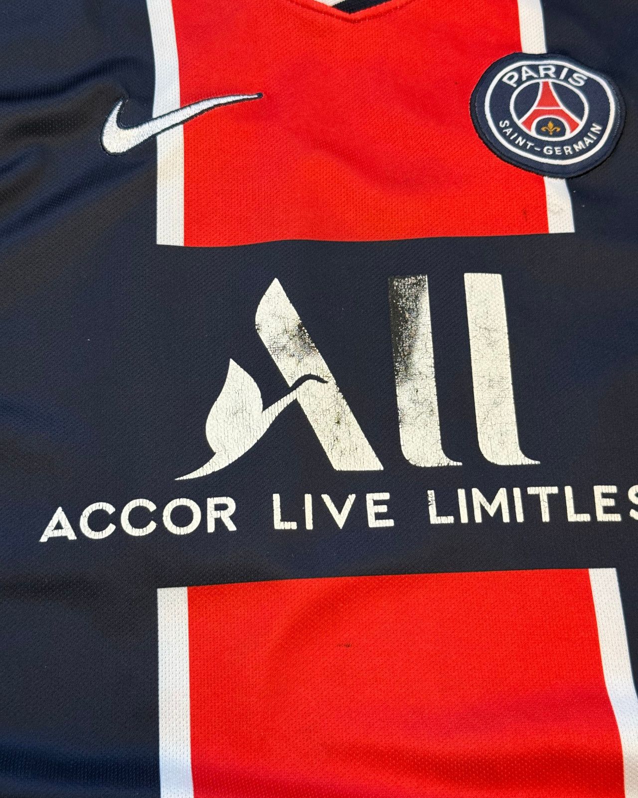 Nike 2020 Nike Paris Saint Germain Messi #30 Soccer Jersey Large Size US L / EU 52-54 / 3 - 5 Thumbnail