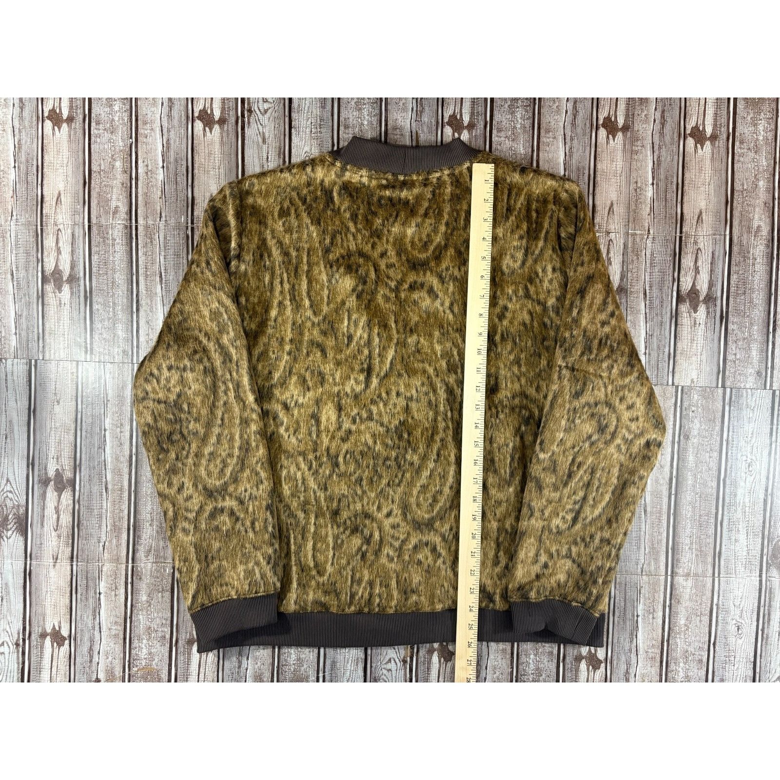 Corridor CORRIDOR NYC Opus Brushed Paisley Jacquard Knitted Cardigan Size US M / EU 48-50 / 2 - 8 Thumbnail