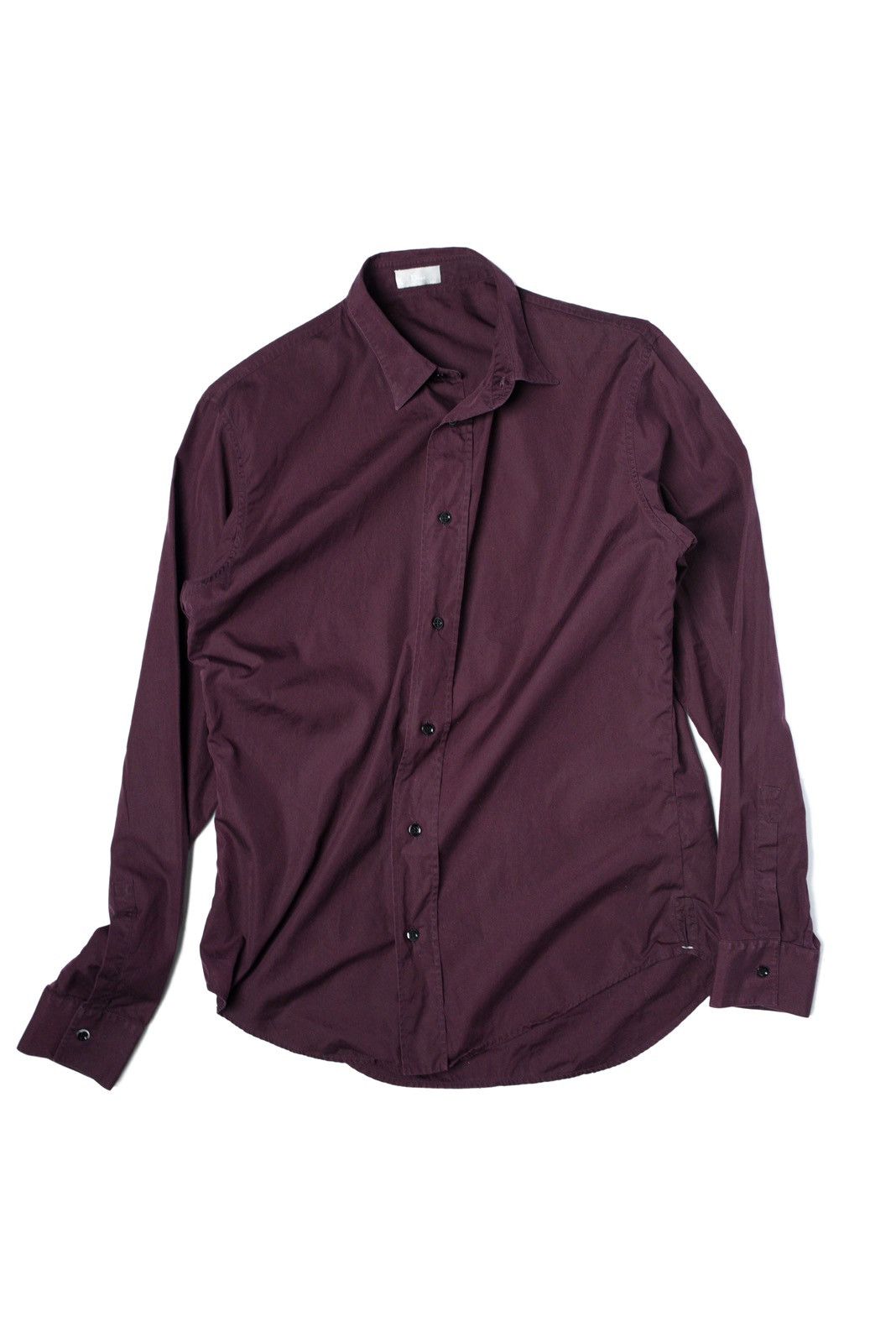 Dior Dior Homme FW04 Burgundy Shirt by Hedi Slimane Size US L / EU 52-54 / 3 - 2 Thumbnail